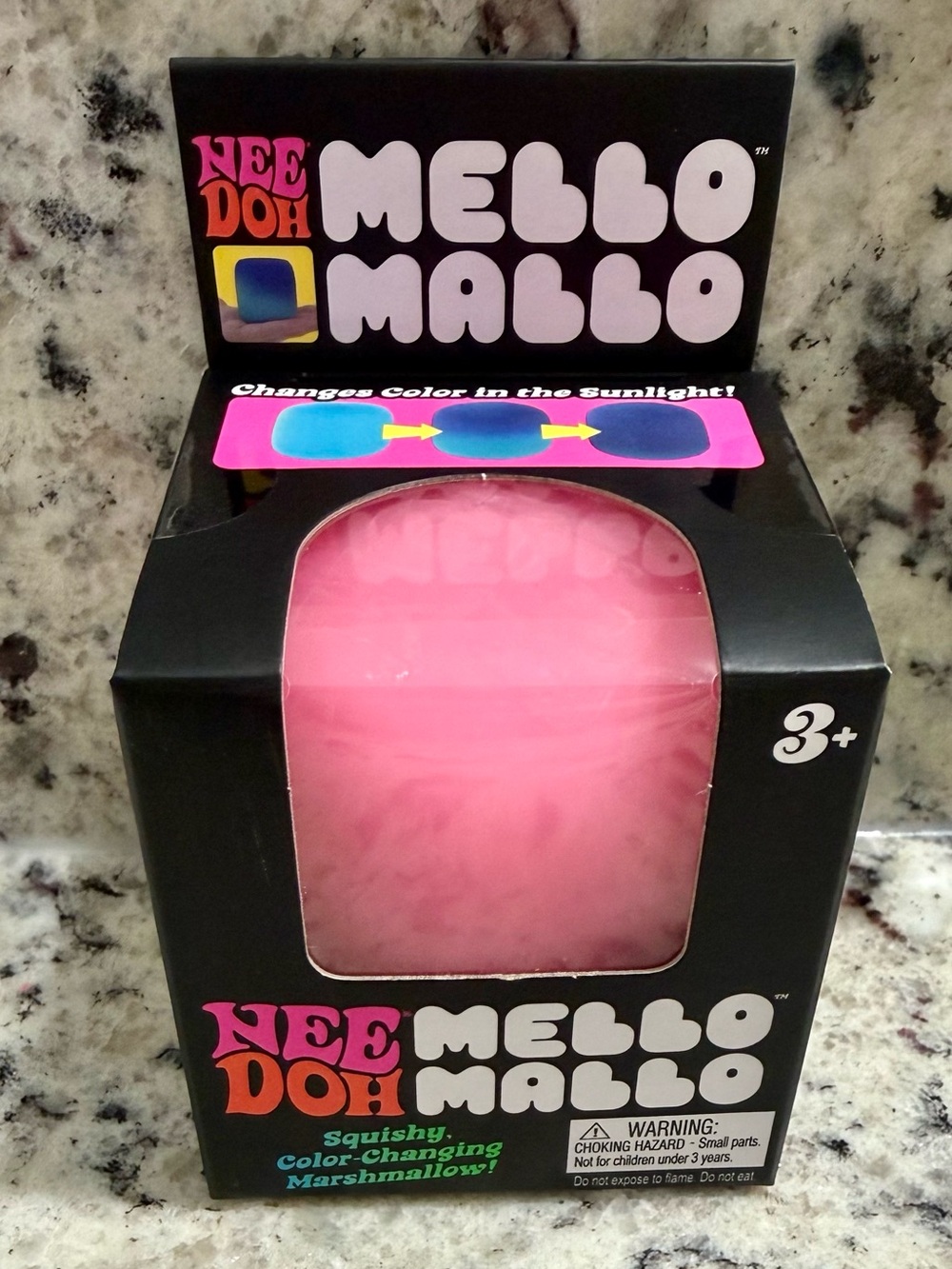 Mello Mallo Pink Color-Changing Squishy